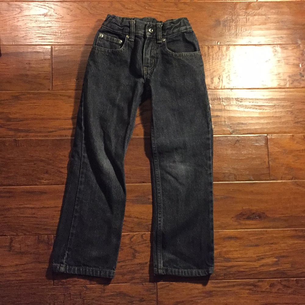 Boys black jeans